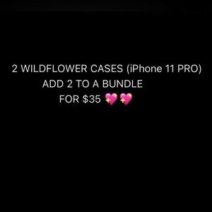 WILDFLOWER CASES BUNDLE💖💘